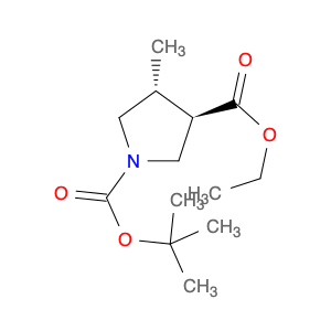 (3R,4R)-1-tert-Butyl 3-ethyl 4-methylpyrrolidine-1,3-dicarboxylate