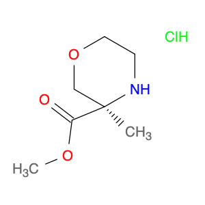 methyl(3R)-3-methylmorpholine-3-carboxylatehydrochloride