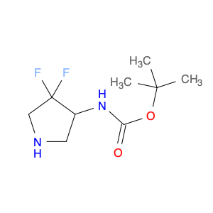 tert-Butyl (4,4-difluoropyrrolidin-3-yl)carbamate