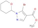 Methyl 5-bromo-1-tetrahydropyran-2-yl-pyrazole-4-carboxylate