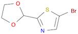 5-Bromo-2-(1,3-dioxolan-2-yl)thiazole