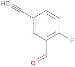 5-Ethynyl-2-fluorobenzaldehyde