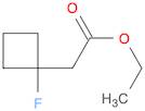 Ethyl 2-(1-fluorocyclobutyl)acetate