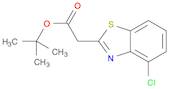 TERT-BUTYL 2-(4-CHLOROBENZO[D]THIAZOL-2-YL)ACETATE