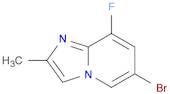 6-Bromo-8-fluoro-2-methylimidazo[1,2-a]pyridine