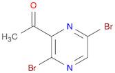 1-(3,6-Dibromopyrazin-2-yl)ethan-1-one