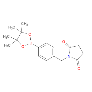 1-[4-(4,4,5,5-Tetramethyl-[1,3,2]dioxaborolan-2-yl)-benzyl]-pyrrolidine-2,5-dione