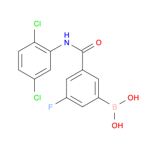 5-(2,5-Dichlorophenylcarbamoyl)-3-fluorobenzeneboronic acid