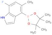 7-Fluoro-5-Methyl-4-(4,4,5,5-Tetramethyl-1,3,2-Dioxaborolan-2-Yl)-1H-Indole