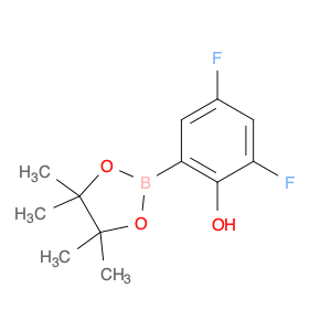 2,4-Difluoro-6-(4,4,5,5-tetramethyl-1,3,2-dioxaborolan-2-yl)phenol