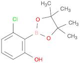 2-Chloro-6-hydroxyphenylboronic acid, pinacol ester