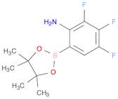 2,3,4-trifluoro-6-(tetramethyl-1,3,2-dioxaborolan-2-yl)aniline