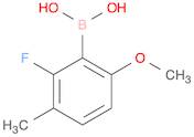 2-Fluoro-6-methoxy-3-methylphenylboronic acid