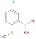 5-Chloro-2-(methylsulfanyl)phenylboronic acid