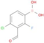 4-Chloro-2-fluoro-3-hydroxyphenylboronic acid