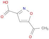 3-Isoxazolecarboxylic acid, 5-acetyl-