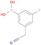 [3-(Cyanomethyl)-5-fluorophenyl]boronic acid