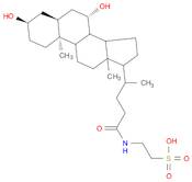 Ethanesulfonic acid,2-[[(3a,5b,7b)-3,7-dihydroxy-24-oxocholan-24-yl]amino]-