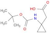 2-(1-{[(tert-butoxy)carbonyl]amino}cyclopropyl)aceticacid