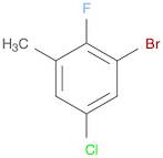 1-Bromo-5-chloro-2-fluoro-3-methylbenzene