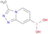 {3-Methyl-[1,2,4]triazolo[4,3-a]pyridin-7-yl}boronic acid