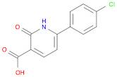 3-Pyridinecarboxylic acid, 6-(4-chlorophenyl)-1,2-dihydro-2-oxo-