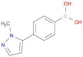 (4-(1-Methyl-1H-pyrazol-5-yl)phenyl)boronic acid