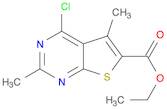 Ethyl 4-chloro-2,5-dimethylthieno[2,3-d]pyrimidine-6-carboxylate