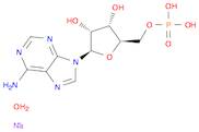 5'-Adenylic acid,sodium salt, hydrate (9CI)