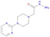 2-[4-(2-Pyrimidyl)-1-piperazinyl]acetohydrazide