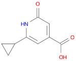 6-cyclopropyl-2-oxo-1,2-dihydropyridine-4-carboxylic acid