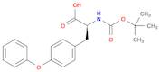 (2S)-2-[(tert-Butoxy)carbonylamino]-3-(4-phenoxyphenyl)propanoic acid