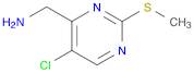 4-(Aminomethyl)-5-chloro-2-(methylthio)pyrimidine