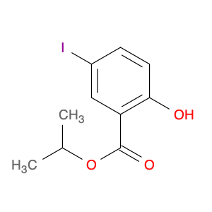 Benzoic acid, 2-hydroxy-5-iodo-, 1-methylethyl ester