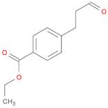 Benzoic acid, 4-(3-oxopropyl)-, ethyl ester