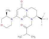 (S)-1-(3-Methyl-2-oxobutyl)-8-((R)-3-methylmorpholino)-2-(trifluoromethyl)-3,4-dihydro-1H-pyrimido…