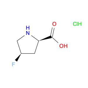 (2R,4R)-4-fluoropyrrolidine-2-carboxylic acid hydrochloride