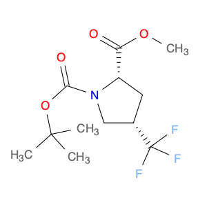 (2S,4S)-1-tert-Butyl 2-methyl 4-(trifluoromethyl)pyrrolidine-1,2-dicarboxylate