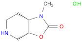 (3aR,7aS)-1-Methylhexahydrooxazolo[5,4-c]pyridin-2(1H)-one hydrochloride