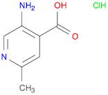 5-amino-2-methylpyridine-4-carboxylic acid hydrochloride