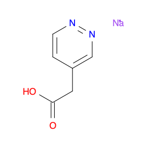 Sodium 2-pyridazin-4-ylacetate