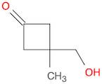 3-(Hydroxymethyl)-3-methyl-cyclobutanone