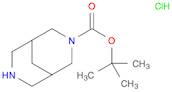 tert-Butyl 3,7-diazabicyclo[3.3.1]nonane-3-carboxylate hydrochloride