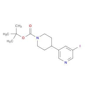 tert-Butyl 4-(5-iodopyridin-3-yl)piperidine-1-carboxylate