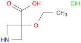 3-Ethoxyazetidine-3-carboxylic acid hydrochloride