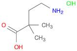 Butanoic acid, 4-amino-2,2-dimethyl-, hydrochloride