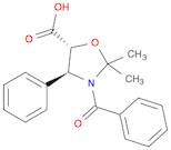 5-Oxazolidinecarboxylic acid, 3-benzoyl-2,2-dimethyl-4-phenyl-,(4S,5R)-