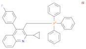 Phosphonium, [[2-cyclopropyl-4-(4-fluorophenyl)-3-quinolinyl]methyl]triphenyl-, bromide (1:1)