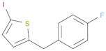 Thiophene, 2-[(4-fluorophenyl)methyl]-5-iodo-