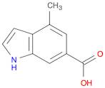 4-Methyl-1H-indole-6-carboxylic acid